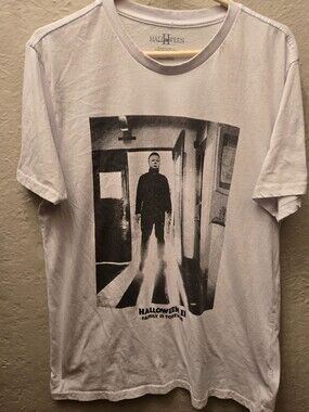 Halloween II Michael Myers Family Is Forever Graphic T Shirt Horror Movie Tee L